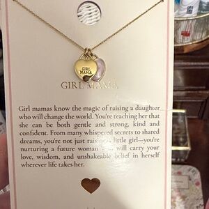 Elegant Gold and Silver Heart Necklace